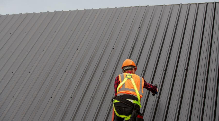 Professional metal roof installation services in Oquossoc, ME
